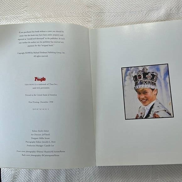 TEEN People Special Collector’s Edition Prince William Prince of Hearts Dec 1998 - Picture 3 of 5